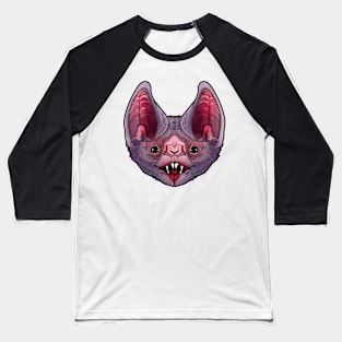 Vampire bat face Baseball T-Shirt